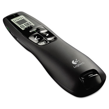 Logitech® R800 Wireless Laser Presentation Remote W-lcd Display, Class 2, 100 Ft Range, Matte Black freeshipping - TVN Wholesale